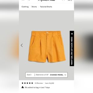 The Neale Short in 100% Linen